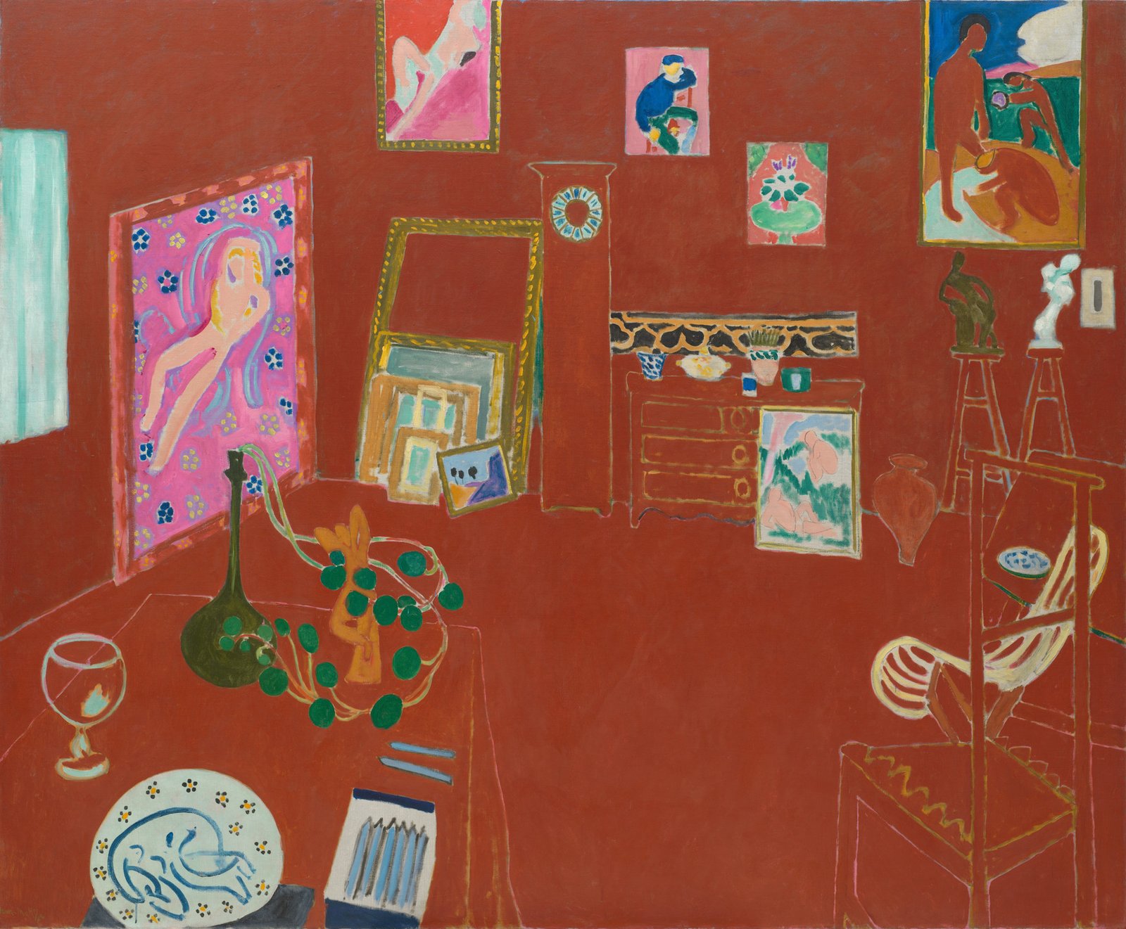 The Red Studio, 1911